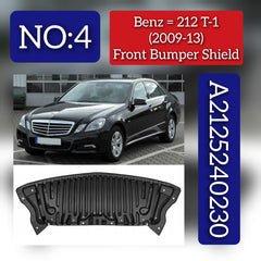 Front Engine Splash Shield 2125240230 Compatible With MERCEDES-BENZ E-CLASS (W212) Tag No.4
