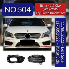 Front Bumper Bracket Left 1178852222 & Right 1178852322 Compatible With Mercedes-Benz CLA-CLASS W117 (2012-2015) Tag No.504