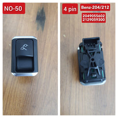 MERCEDES Benz C-CLASS 204/ E-CLASS 212 4-pin power Window Black Switch 2049055602 & 2129059300 Tag-SW-50