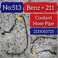 Radiator Coolant Hose 2115010725 A2115010725 Compatible With Mercedes Benz W211 Tag No.513