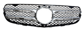 Show Grill Without Camera Hole 2538882000 Compatible With Mercedes-Benz GLC-CLASS W253 (2016-2019) Tag No.51