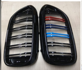 Kidney Grill Set 51137390866 (R.H/L.H) Multi color Compatible With BMW 5 Series G30 Tag 51