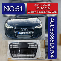 Show Grill 4GD853651AT94 Compatible With AUDI A6 4G (2011-2015) Tag No.52