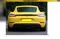 Rear Exhaust Grill 982815099 Compatible With Porsche Cayman 718 (2017-2025) Tag No.521