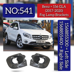Front Fog Lamp Bracket Left 1568855300 & Right 1568855400 Compatible With Mercedes-Benz GLA-CLASS W156 (2017-2020) Tag No.541