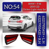 Dicky Light Compatible With BMW X1 F48 N.M (2015-2022) Dicky Light Left 63217955419 & Right 63217955420 Tag-DLB-54