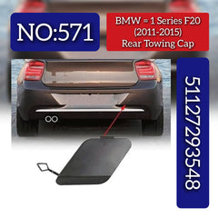 Rear Towing Cap 51127293548 Compatible With BMW 1 Series (F20) (2011-2015) Tag No.571