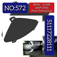 Front Towing Cap 51117228111 Compatible With BMW Z4 E89 (2009-2016) Tag No.572