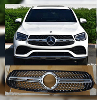 Show Grill With Camera 2538888300 A2538888300 Compatible With Mercedes-Benz GLC-CLASS W253 (2020-2022) Tag No.58