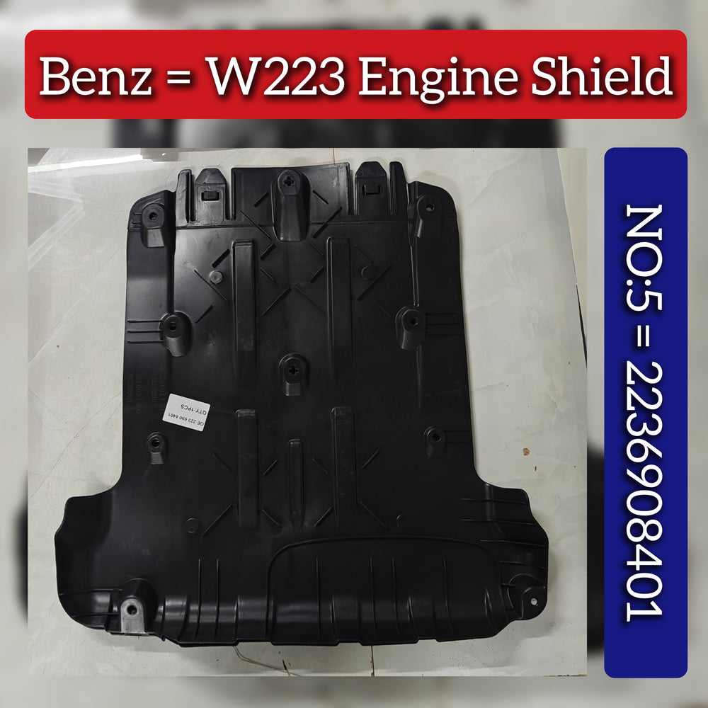 Engine Shield 2236908401 Compatible With Mercedes Benz W223 Tag No.5