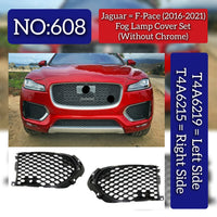 Fog Lamp Opened grille Right T4A6215 Compatible With JAGUAR F-PACE (X761) No.608
