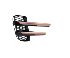 Fog Lamp Cover With Chrome Right LR114728 & Left LR114729 Compatible With Land Rover Range Rover Evoque - L538 (2020-2024) Tag No.611 (2020-2024)