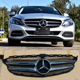 Diamond Show Grill 2058881260 A2058881260 Compatible With Mercedes-Benz C-Class W205 (2015-2023) Tag No.61