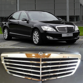 Show Grill Classic 4: Lines Chrome Compatible With Mercedes Benz S-Class W221 (2007-2014) Tag 31
