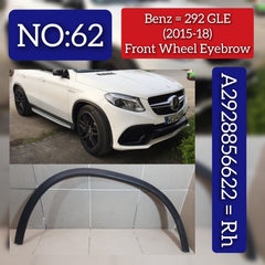 Front Right Wheel Arch (EYEBROW) A2928856622 2928856622 Compatible With MERCEDES BENZ GLE W292 2015-2018