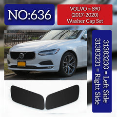 Washer Cap Right 31383231 39839842 Left 31383230 39839830 Compatible With VOLVO - S90 (2017-2020) Tag No.636