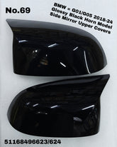 Mirror Cover Left 51162446965 & Right 51162446964 Compatible With BMW G01/G05 (2018-2024) Tag No.69