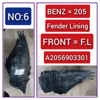 Front Left Fender Liner A2056903301 2056903301 Compatible With MERCEDES-BENZ C-CLASS W205 Tag-FEM-06
