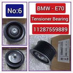 Belt Idler Pulley 11287559889 Compatible with BMW 7 Series (F01, F02, F03, F04) Tag no : 6