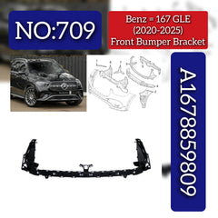 Front Bumper Bracket 1678859809 Compatible With Mercedes-Benz GLE Class W167 (2020-2025) Tag No.709