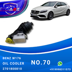 Oil Cooler Assembly 2701800810 A2701800810 2701800610 A2701800610 For Mercedes Benz A-CLASS W176 & B-CLASS W246 Tag-O-70