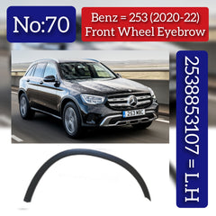 Front Left Wheel Eyebrow 2538853107 Compatible With Mercedes Benz GLC-Class (W253) (2020-2022) Tag No.70