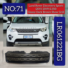 Glossy Dark Brown Show Grill LR061221BG Compatible With Land Rover Range Rover Discovery Sport (L550) (2015-2019) Tag No.71