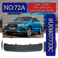 Front Lower Bumper Spoiler 8U0807733C Compatible With AUDI Q3 (8UB, 8UG) Tag No.72A