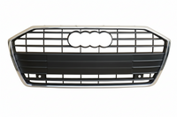 Show Grill Compatible With Audi A6 C8(2019-23) Original Black Chrome Tag No.72