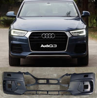 Complete Front Bumper 8U0807065L 8U0807065LGRU Compatible With AUDI Q3 (8UB, 8UG) (2016-2018) Tag No.72