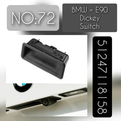 Dicky Switch 51247118158 Compatibility Across BMW 3 Series E90 E93 E92 & 5 Series E60, X5 E70, E71 E72 Models Tag-SW-72