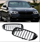 Kidney Grill Set 51712430993 L.H, & 51712430994 R.H Compatible With BMW 5 Series G30 Tag 76