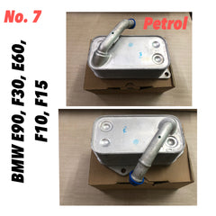 11427525333 Oil Cooler For BMW 3 Series E90 F30 & 5 Series F10 E60, 7 Series 02, X3 F25Tag-O-07