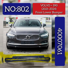 Front Lower Bumper 40007061 Compatible With VOLVO S90 (2021-2024) Tag No.802