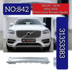 Front Lower Bumper Spoiler 31353383 Compatible With Volvo XC90 (2016-2022) Tag No.842
