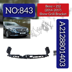 Show Grill Bracket 2128801403 Compatible With Mercedes-Benz E-Class W212 (2014-2017) Tag No.843