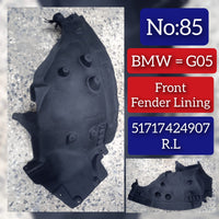 Rear Left Fender Liner 51717424907 Compatible With BMW X5 G05 Tag-FE-85