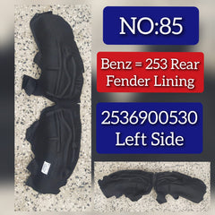 Rear Left Fender Liner 2536900530 A2536900530 Compatible With MERCEDES-BENZ GLC C253 Tag-FEM-85