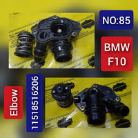 Engine Coolant Thermostat Housing 11518516206 11518512234 11518516207 For BMW 5 Series F10 & 7 Series F02, X3 F25, X5 F15 Tag-E-85