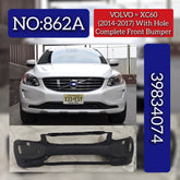 Complete Front Bumper With Hole 39834074 39824910 Compatible With VOLVO XC60 I SUV (156) (2014-2017) Tag No.862A