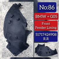 Rear Right Fender Liner 51717424908 Compatible With BMW X5 G05 Tag-FE-86