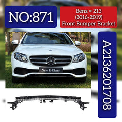 Front Bumper Bracket 2136201708 Compatible With Mercedes-Benz E-CLASS W213 (2016-2019) Tag No.871