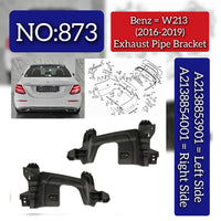 Rear Bumper Bracket Set Left A2138853901 2138853901 & Right 2138854001 A2138854001 Compatible With Mercedes Benz W213 (2016-19) Tag No.873