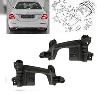 Rear Bumper Bracket Set Left A2138853901 2138853901 & Right 2138854001 A2138854001 Compatible With Mercedes Benz W213 (2016-19) Tag No.873
