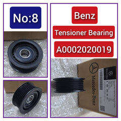 Belt Idler Pulley A0002020019 A6612003171 A0002020919 Compatible with MERCEDES-BENZ C-CLASS (W202) & C-CLASS (W203) & CLS (C219) & E-CLASS (W210)& E-CLASS (W211) Tag no : 8