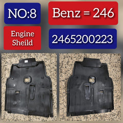 Engine Under Cover Lower Shield 2465200223 Compatible With MERCEDES-BENZ B-CLASS W246 Tag No.8