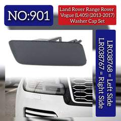 Washer Cap Set Left LR038768 & Right LR038767 Compatible With Range Rover Vogue - L405 (2013-2017) Tag No.901
