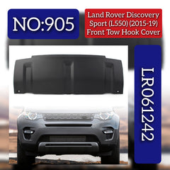 Front Bumper Tow Hook Cover LR061242 Compatible With Land Rover Discovery Sport - L550 (2015-2019) Tag No.905