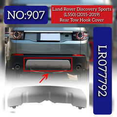 Rear Bumper Tow Hook Cover LR077792 Compatible With Land Rover Discovery Sport - L550 (2015-2019) Tag No.907