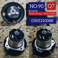 Water Pump 03H121008K 03H121008M 03H121008H Compatible With Volkswagen Q7